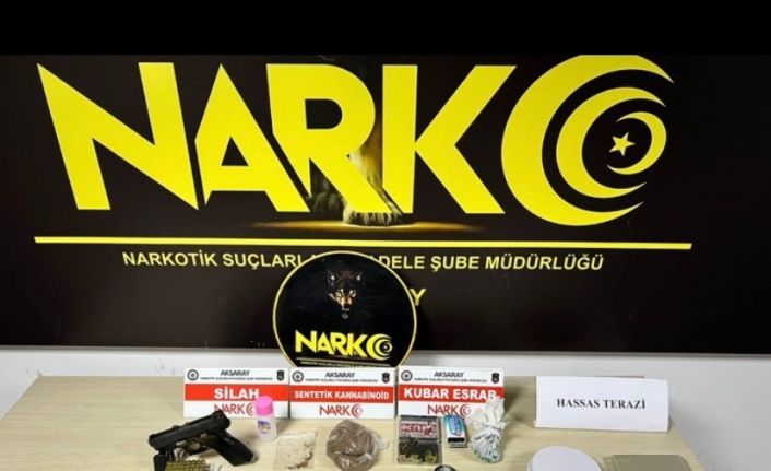 Aksaray’da uyuşturucu operasyonu: 5 tutuklama