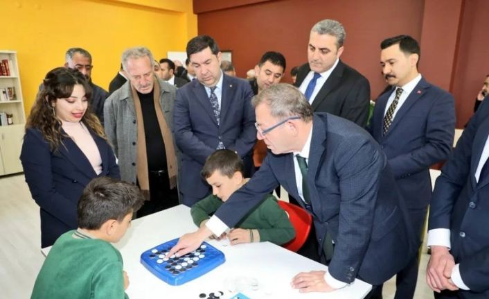Akyaka’da Akıl ve Zeka Oyunları Sınıfı’nın açılışı yapıldı