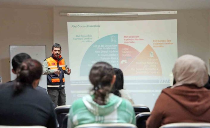 Alanya’da deprem hazırlık semineri