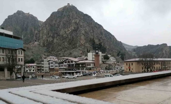 Amasya için kuvvetli kar yağışı uyarısı