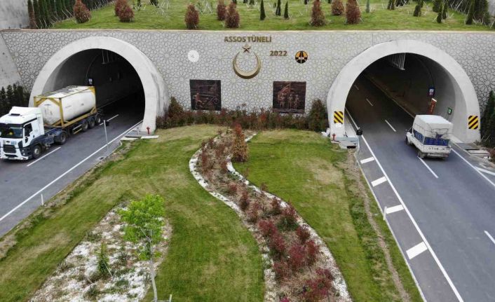 Assos ve Troya tünelleri trafiğe kapanacak