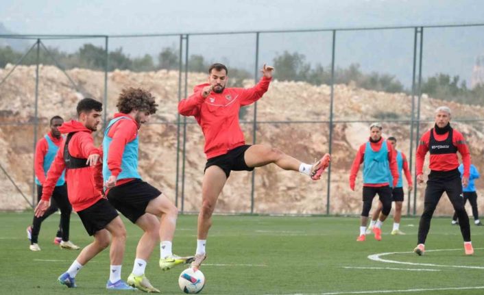 Atakaş Hatayspor, Alanyaspor maçının hazırlıklarına başladı