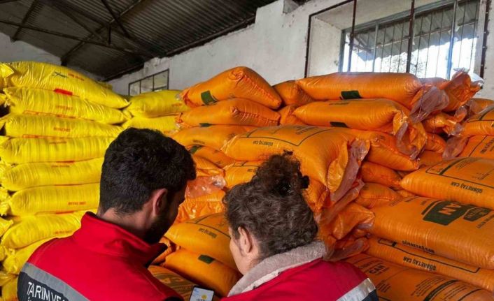 Aydın’da gübre satışı yapılan yerler denetlendi