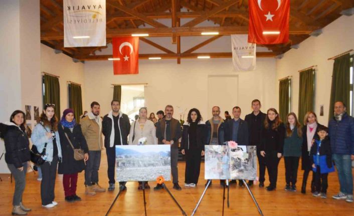 Ayvalık’ta "Kadim Şehir Antakya" sergisi acıları bir kez daha hatırlattı