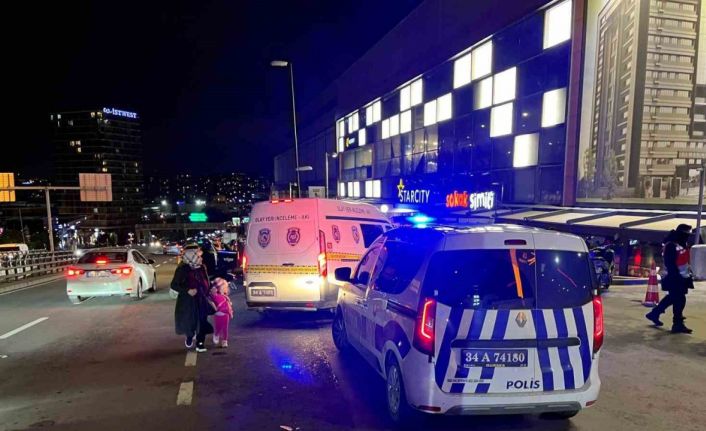 Bahçelievler’de AVM önünde silahlı saldırı: 1 yaralı