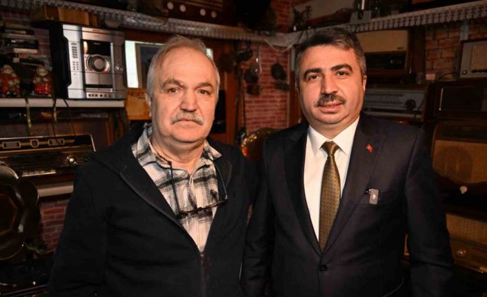 Başkan Yılmaz’dan ‘Nostaji Doktoru’na ziyaret