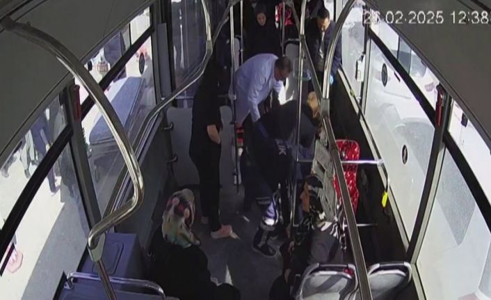Belediye otobüsü hayat kurtarmak için yola düştü