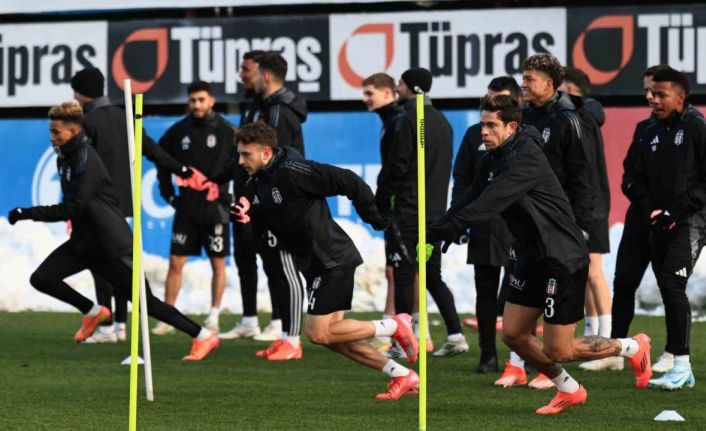 Beşiktaş, Eyüpspor maçı hazırlıklarını tamamladı