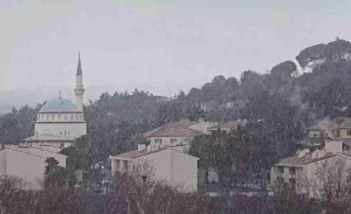 Beykoz’da kar yağışı başladı