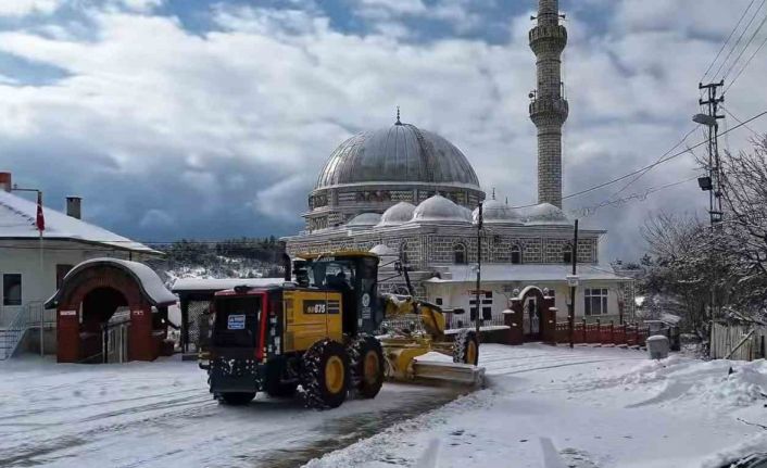 Bilecik’te ekipler tuzlama çalışması yaptı