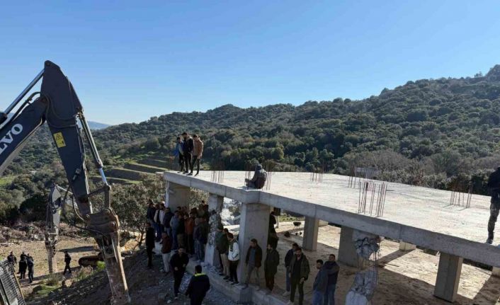 Bodrum’da yıkım gerginliği