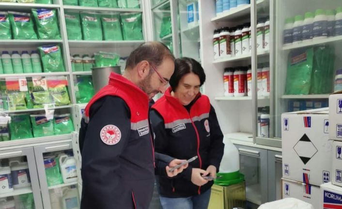 Bozkır’da gübre bayileri denetlendi