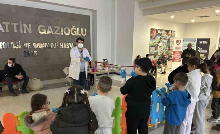 Büyükşehir’den tedavi gören çocuklara moral