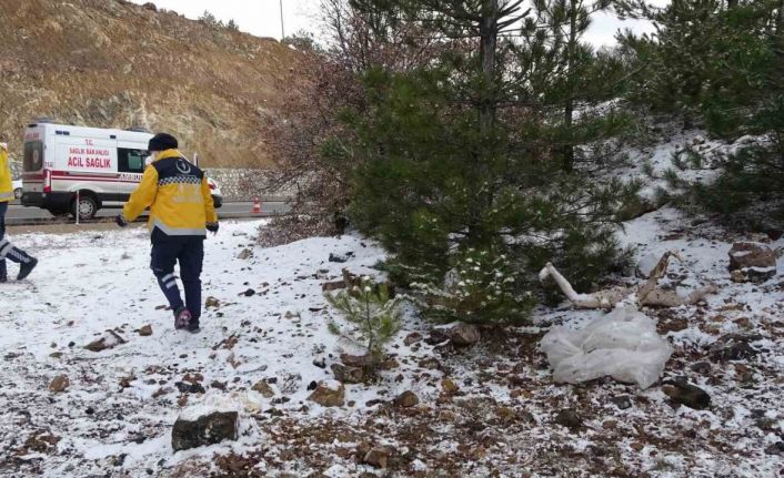 Ceset ihbarıyla olay yerine giden ekipler farklı bir manzarayla karşılaştı
