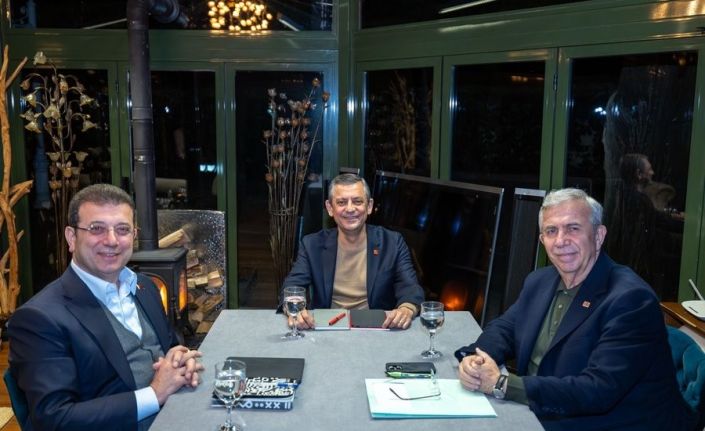 CHP Genel Başkanı Özel, İmamoğlu ve Yavaş ile görüştü