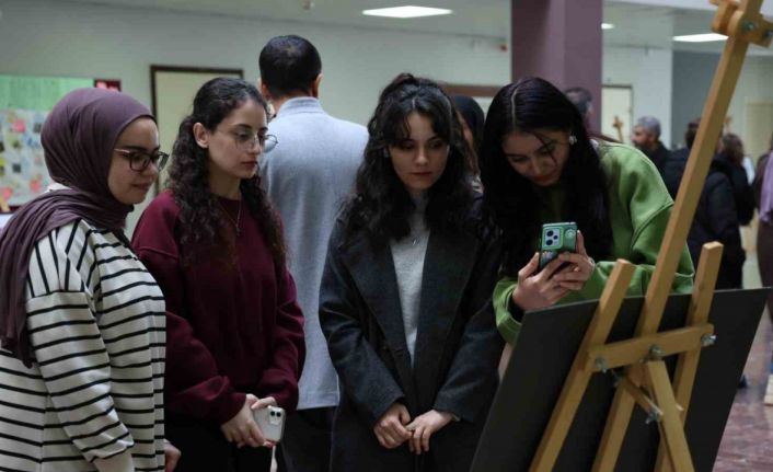 Çocuk resimlerinde eşitsizlik olgusu sergisi ziyarete açıldı