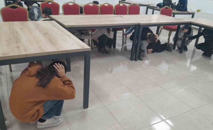 Çocuklara afet bilinci etkinliği