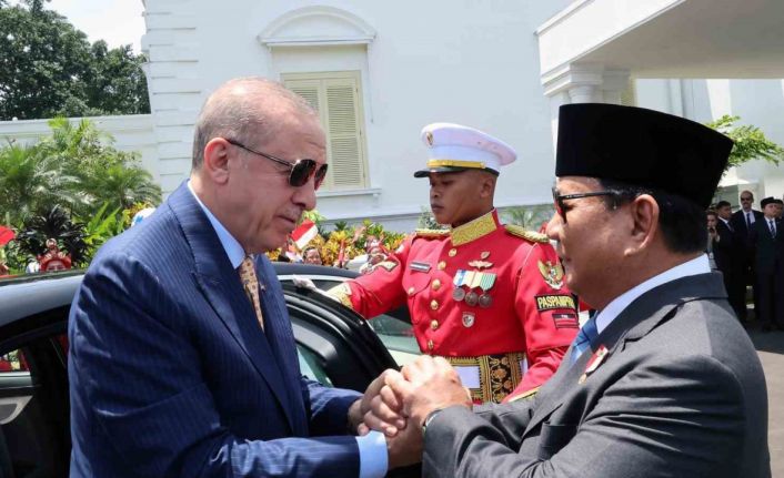 Cumhurbaşkanı Erdoğan, Endonezyalı mevkidaşı Subianto ile görüştü