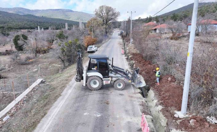 DESKİ’den Tavas Yukarıboğaz’a temiz ve sürekli içme suyu