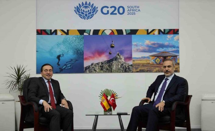 Dışişleri Bakanı Fidan, İspanyol mevkidaşı Bueno ile görüştü
