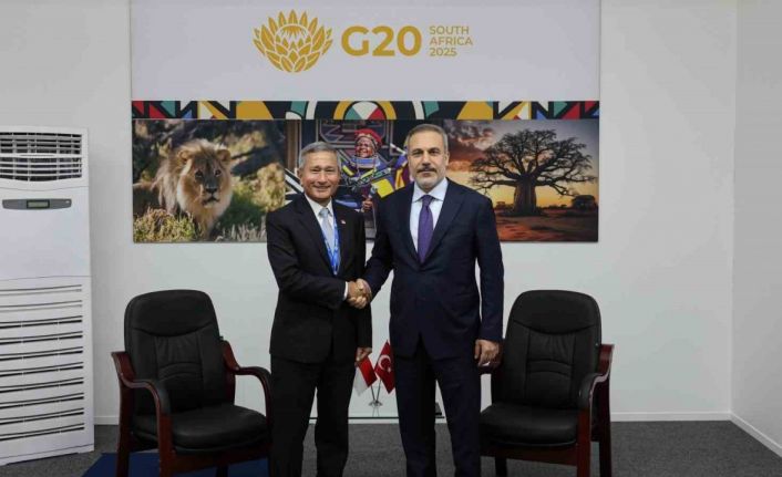 Dışişleri Bakanı Fidan, Singapur Dışişleri Bakanı Balakrishnan ile görüştü