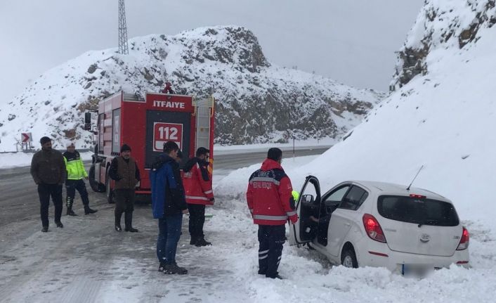 Donma tehlikesi yaşayan aile kurtarıldı