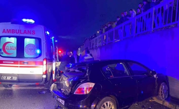 Düğün yolunda zincirleme kaza: 6 yaralı