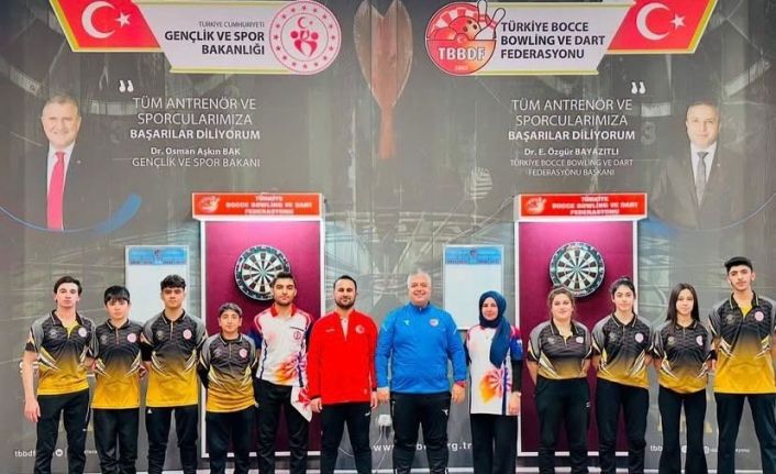 Elazığlı sporcular Türkiye Dart Şampiyonası’ndan başarıyla döndü