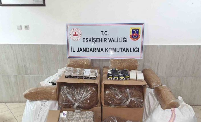 Eskişehir’de 365 kilogram kaçak tütün ele geçirildi