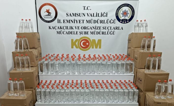 Ev taşıma süsüyle kaçak alkol sevkiyatı