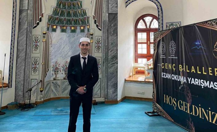 Ezan okuma yarışmasının bölge ikincisi Kemalpaşa’dan