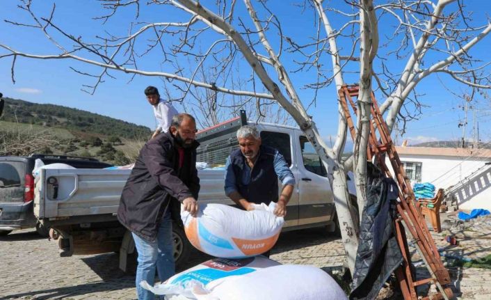 Gaziantep Büyükşehir, afetzede çiftçiye 6 Şubat sonrası umut oldu