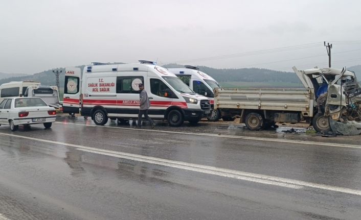 Gaziantep’te feci kaza: 1 ölü, 2 yaralı
