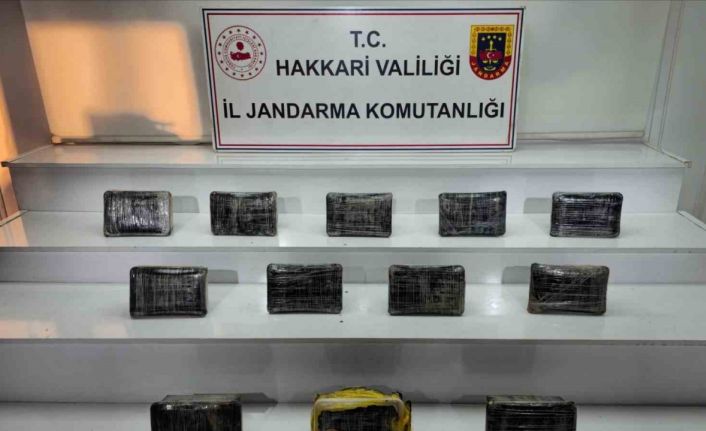 Hakkari jandarmadan zehir tacirlerine darbe