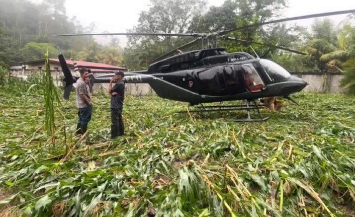 Honduras Devlet Başkanı Castro’nun helikopteri acil iniş yaptı