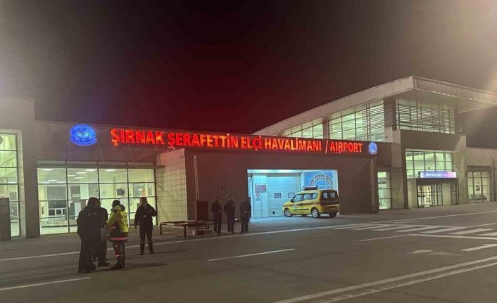İstanbul-Şırnak seferleri hava muhalefetine takıldı