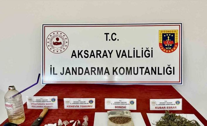 Jandarmanın uyuşturucu operasyonunda 1 kişi gözaltında