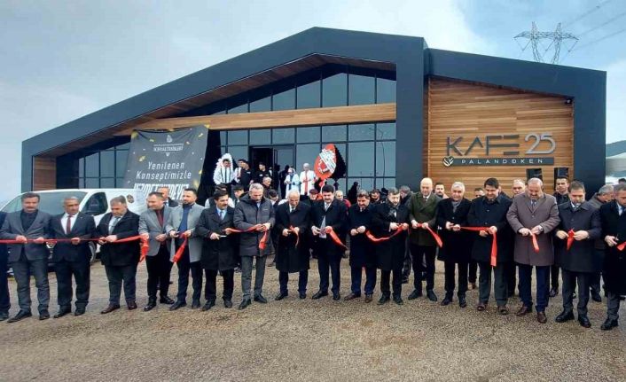 Kafe 25 Palandöken yenilenen yüzüyle hizmette