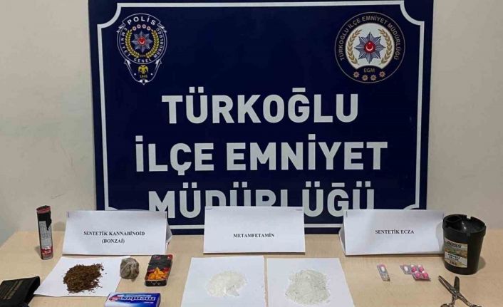 Kahramanmaraş’ta uyuşturucuya 3 tutuklama