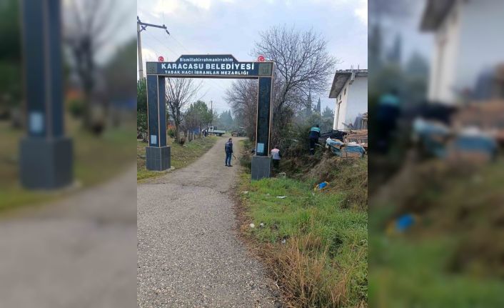 Karacasu’da temizlik çalışmaları devam ediyor