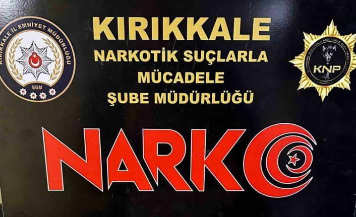 Kırıkkale’de uyuşturucu operasyonunda 2 tutuklama