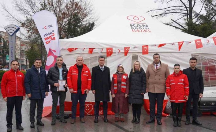Kızılay’dan Çorlu’da kan bağışı kampanyası