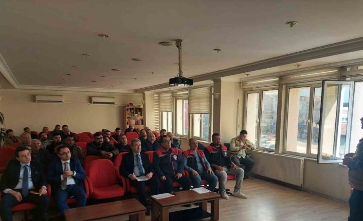 Koçarlı’da üreticiler tarım sigortaları hakkında bilgilendirildi