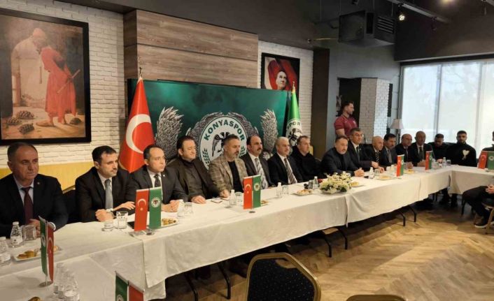 Konya protokolünden Konyaspor’a destek ziyareti