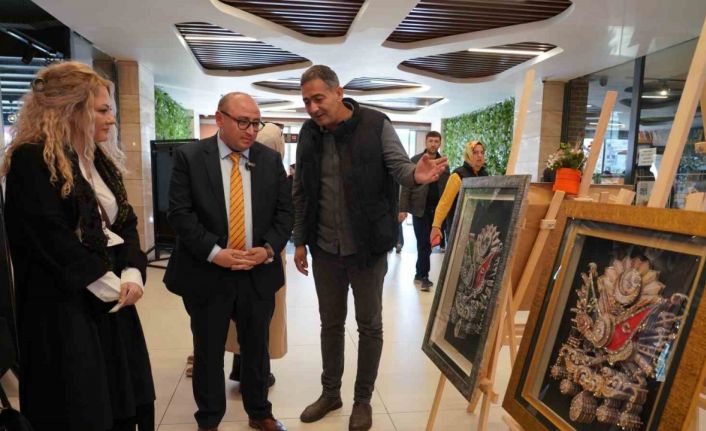 Kursiyerlerin yaptığı resimler, ressamları aratmadı