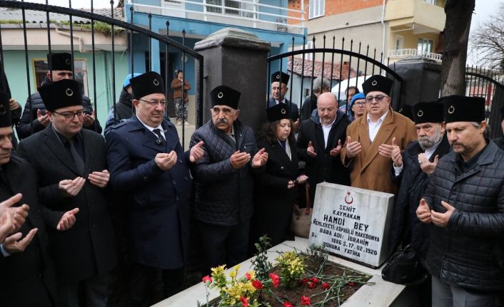 Kuva-yi Milliye kahramanı şehit kaymakam kabri başında anıldı