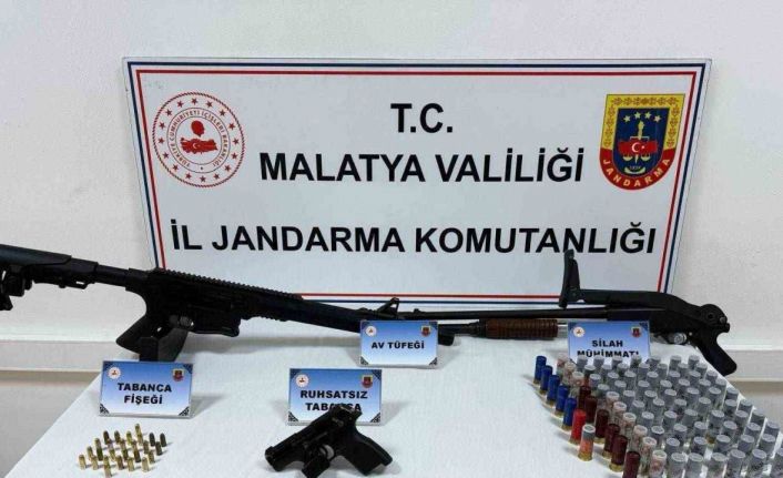 Malatya’da silah ve mühimmat kaçakçılığı operasyonu