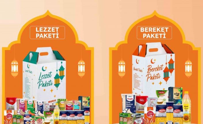 Migros, Ramazan kolilerini tüketicilere sundu