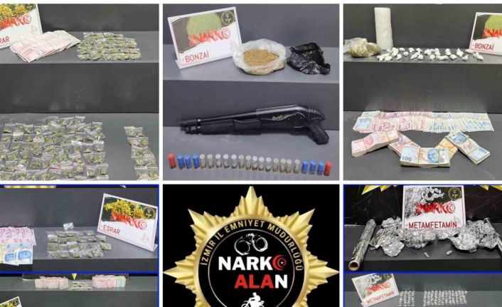 ’Narkoalan’ uyuşturucu tacirlerinin korkulu rüyası oldu: 11 tutuklama