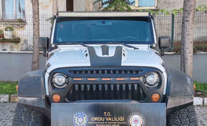 Ordu merkezli ‘change araç’ operasyonu